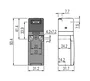 PIZZATO ELETTRICA Interruptor de Seguridad FR NC x2 + NA con Llave Angular