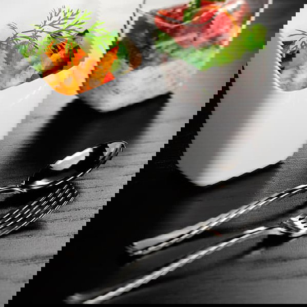 Algon Set 50 Tenedor Degustación Plata 10 cm (20 Unidades)