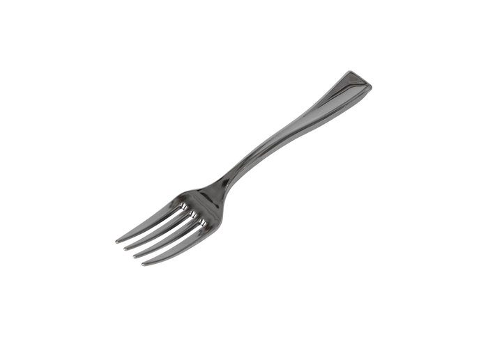 Algon Set 50 Tenedor Degustación Plata 10 cm (20 Unidades)