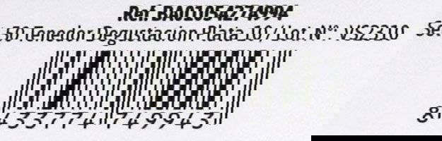 Algon Set 50 Tenedor Degustación Plata 10 cm (20 Unidades)