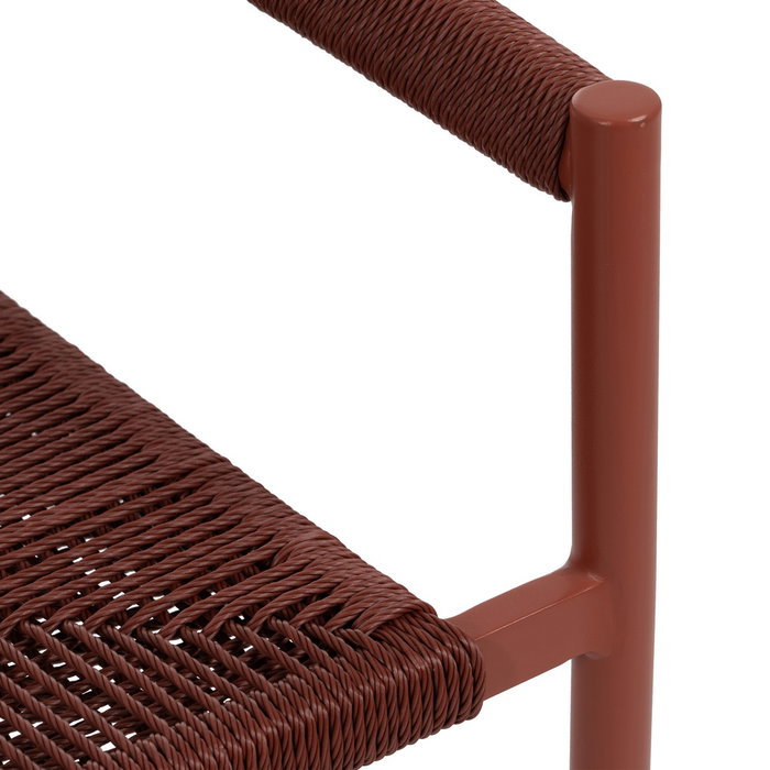 Silla Apilable Caldera Pe-Aluminio Salón 57,50 X 56 X 74 cm (Set de 2)