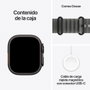 Apple Watch Ultra 4 GPS + Cellular 49mm Caja de Titanio Negro con Correa Ocean Negro Translúcido