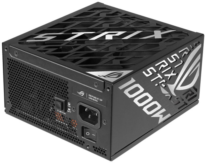 Asus ROG Strix 1000W Platinum Gaming ATX 3.1 Black/Silver Asus ROG Strix 1000W Platinum Gaming ATX 3.1 Black/Silver
