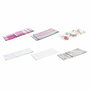 Set de Paños DKD Home Decor Marrón Rojo Verde Beige 60 x 0,5 x 40 cm Flores Pájaros