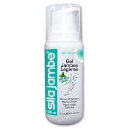 LABO SANTE SILICE Gel Piernas Ligeras 100Ml con Silanetriol, Mentol y Extractos para Circulación