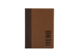 Viejo Valle Portamenús Marrón A5 Trendy (10 Unidades) 25,3 cm x 17,7 cm