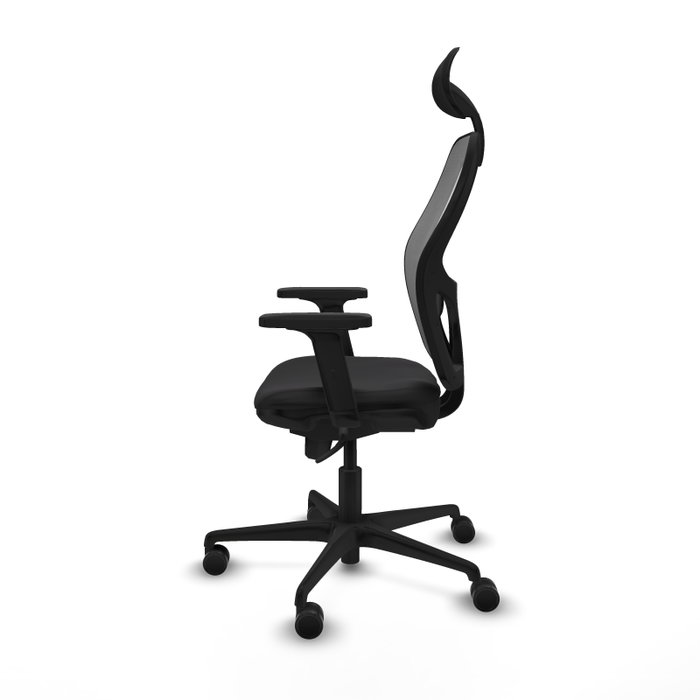 PIQUERAS Y CRESPO Silla de oficina Jorquera con mecanismo Sincro, Negro y Gris PIQUERAS Y CRESPO Silla de oficina Jorquera con mecanismo Sincro, Negro y Gris