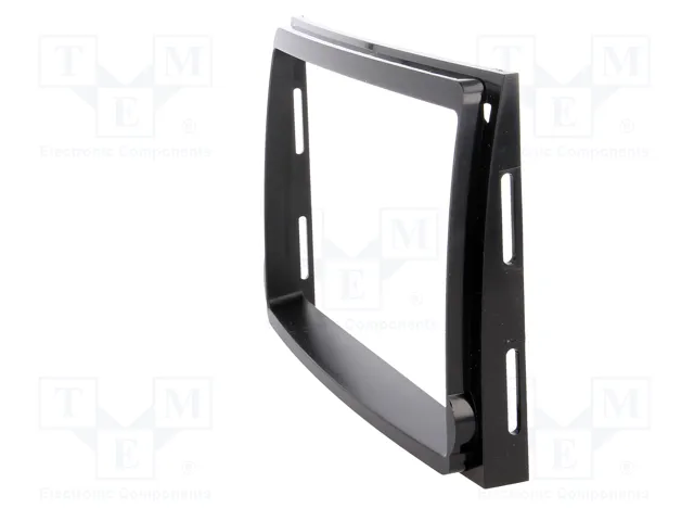 METRA Bastidor de montaje de radio 2 DIN para Hyundai Elantra 2006-2011, negro