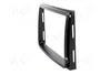 METRA Bastidor de montaje de radio 2 DIN para Hyundai Elantra 2006-2011, negro
