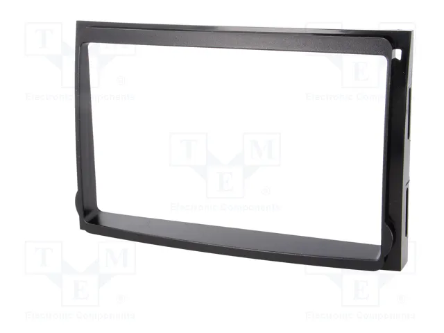METRA Bastidor de montaje de radio 2 DIN para Hyundai Elantra 2006-2011, negro