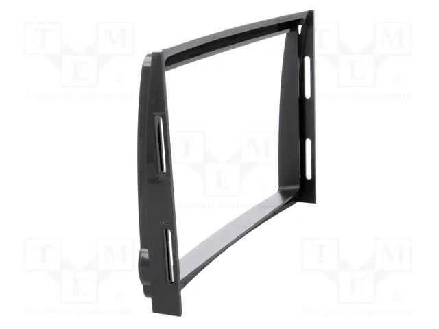 METRA Bastidor de montaje de radio 2 DIN para Hyundai Elantra 2006-2011, negro