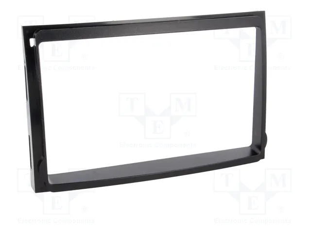 METRA Bastidor de montaje de radio 2 DIN para Hyundai Elantra 2006-2011, negro