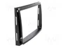 METRA Bastidor de montaje de radio 2 DIN para Hyundai Elantra 2006-2011, negro