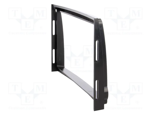 METRA Bastidor de montaje de radio 2 DIN para Hyundai Elantra 2006-2011, negro