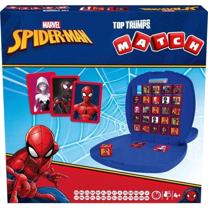 Winning Moves WIN5036905060554 Match Juego de mesa Spider-Man 2025