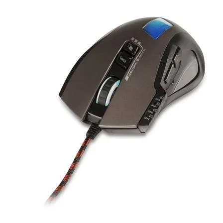 RATÓN GAMING NGS GMX-105 - 800/1200/1600/2400 DPI - LED 7 COLORES - 8 BOTONES - CABLE USB 1.5M