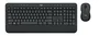 Logitech MK545 Advanced Combo de teclado y ratón inalámbrico, QWERTZ Alemán, Negro