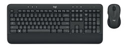 Logitech MK545 Advanced Combo Teclado y Ratón Inalámbrico USB Unifying, Teclado de Tamaño Completo con Reposamuñecas y Ratón Láser para PC