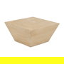 Mesa Centro Beige Magnesio 80 X 80 X 40 cm