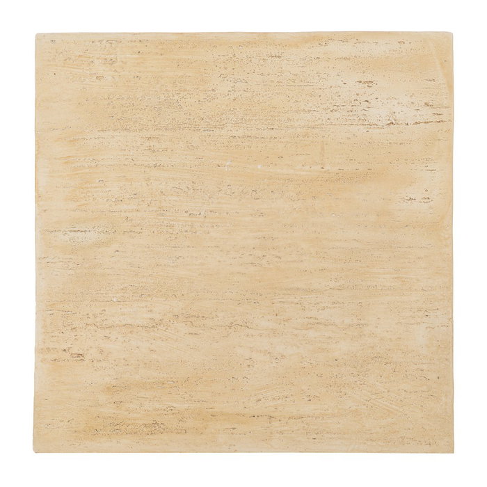 Mesa Centro Beige Magnesio 80 X 80 X 40 cm