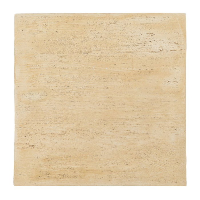 Ixia Mesa de Centro Beige Magnesio 80 x 80 x 40 cm