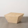 Ixia Mesa de Centro Beige Magnesio 80 x 80 x 40 cm