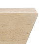 Ixia Mesa de Centro Beige Magnesio 80 x 80 x 40 cm