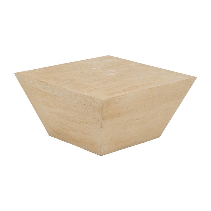 Ixia Mesa de Centro Beige Magnesio 80 x 80 x 40 cm
