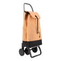 Rolser Carro de la Compra I-max MF 4, 43L, Yute/Negro