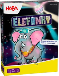 HABA Elefanky Juego de Memoria que Brilla en la Oscuridad