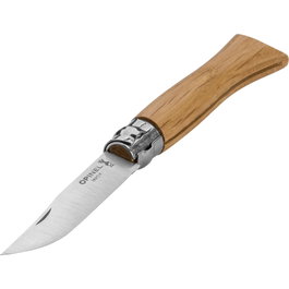 Opinel Navaja de bolsillo No. 06 de madera de roble