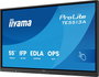 iiyama iiWare21E (EDLA), Pantalla Táctil Android 14 8/128GB, 55" UHD IPS Panel 3840x2160 con PureTouch IR+ y Zero Bonding
