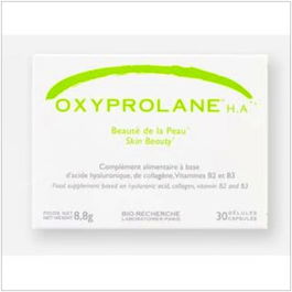 Oxyprolane H.A Acido Hialuronico y Colageno Hidrolizado para Piel Normal, 30 Capsulas