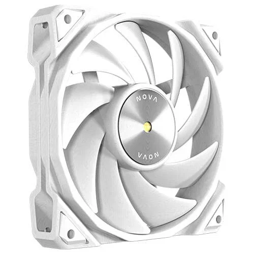 Antec Nova Ventilador para PC - 120mm, Blanco, PWM, FDB, Hasta 95.32 CFM / 3200 RPM, Ruido hasta 38.7 dB(A)