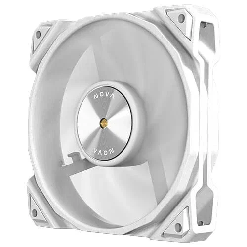 Antec Nova Ventilador para PC - 120mm, Blanco, PWM, FDB, Hasta 95.32 CFM / 3200 RPM, Ruido hasta 38.7 dB(A)