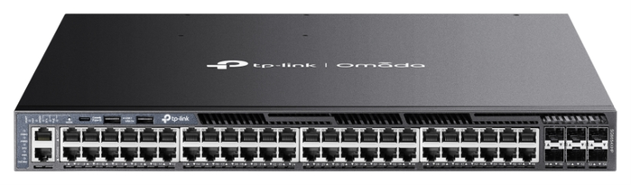 TP-Link Omada SG6654XHP Switch Gestionado L3 Gigabit Ethernet PoE Montaje en Rack 1U TP-Link Omada SG6654XHP Switch Gestionado L3 Gigabit Ethernet PoE Montaje en Rack 1U