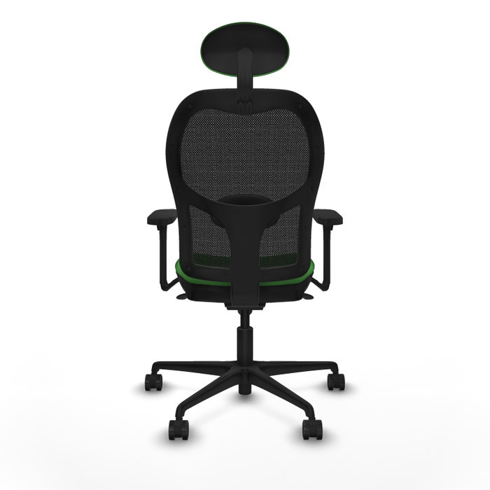 PIQUERAS Y CRESPO Silla de oficina Jorquera Verde y Negro
