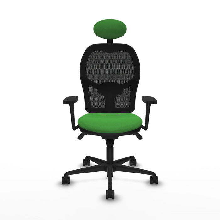 PIQUERAS Y CRESPO Silla de oficina Jorquera Verde y Negro