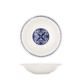 Summa Patios Plato Hondo Azul 20 cm (Set de 6)