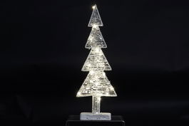 DKD Home Decor Decoracion Luminosa Navidad Moderna Blanco Metal LED 6 x 50 x 18 cm (2 Unidades)
