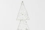 DKD Home Decor Decoración Luminosa Metal LED Blanco 18x6x50 cm (Pack de 2)