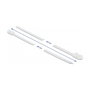 DeLOCK 18948 Brida de entrada paralela 400 x 7,6 mm Blanco