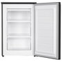 Bomann GS 7253 Congelador efecto acero inoxidable negro