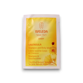 Baby, Gel de ducha & champú 2 en 1, Caléndula, 3 ml *Muestra