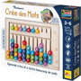 Lisciani Giochi Sopa de letras - Juego Montessori con tablero de madera y piezas magnéticas