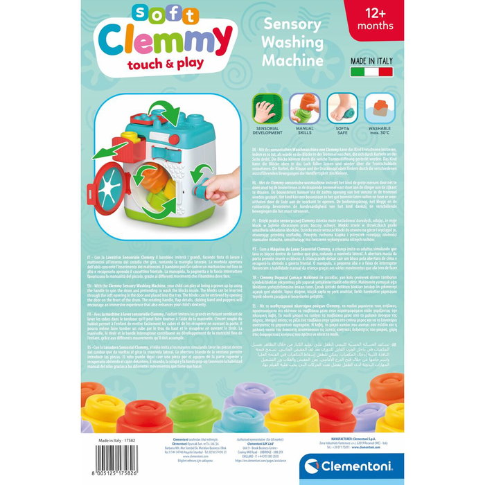 Clementoni Lavadora Sensorial Clemmy