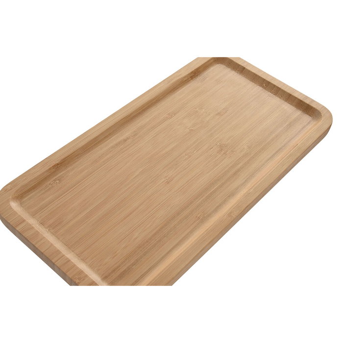 DKD Home Decor Bandeja de Bambú con Patas Natural DKD Home Decor Bandeja de Bambú con Patas Natural
