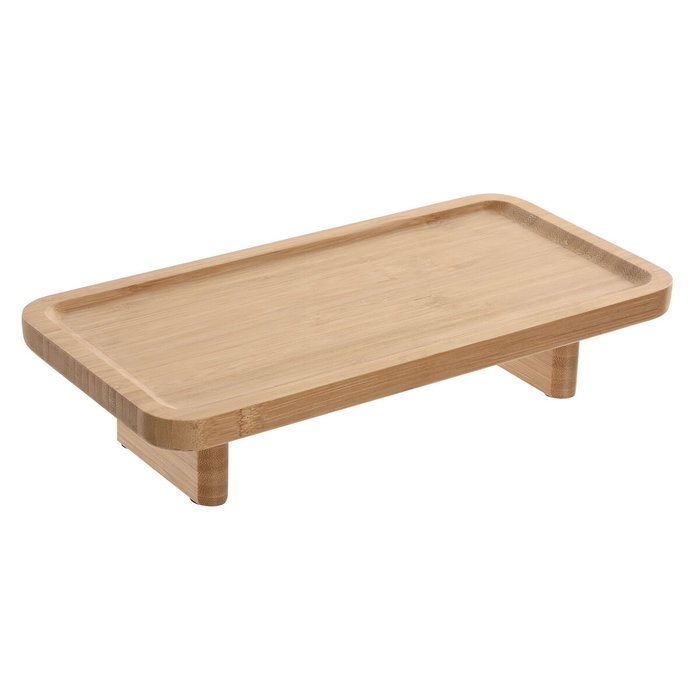 DKD Home Decor Bandeja de Bambú con Patas Natural DKD Home Decor Bandeja de Bambú con Patas Natural