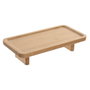 DKD Home Decor Bandeja de Bambú con Patas Natural