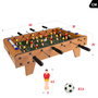 CB Games Futbolín de madera sobremesa 60x30x20 cm